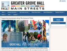 Tablet Screenshot of greatergrovehall.org